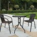 Комплект плетеной мебели AFINA из иск. ротанга Асоль-LR02 LRC-02/LRT-02-D60 Dark Brown купить в Туране