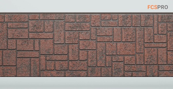 Фиброцементные панели FCS Simple АА5 (под камень) купить в Туране