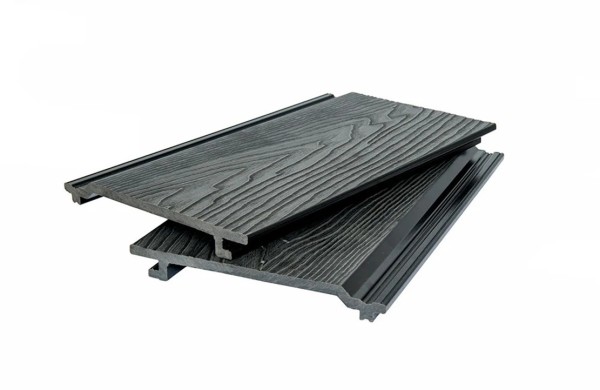 Фасадная доска 3D WOOD BRUSHING, чёрный купить в Туране