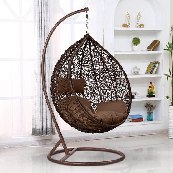 Кресло Подвесное из искусственного ротанга AFM-168A-XL Brown купить в Туране