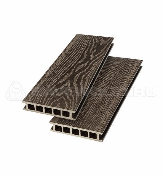 Террасная доска из ДПК SW-Fagus «SaveWood» темно-коричневый купить в Туране