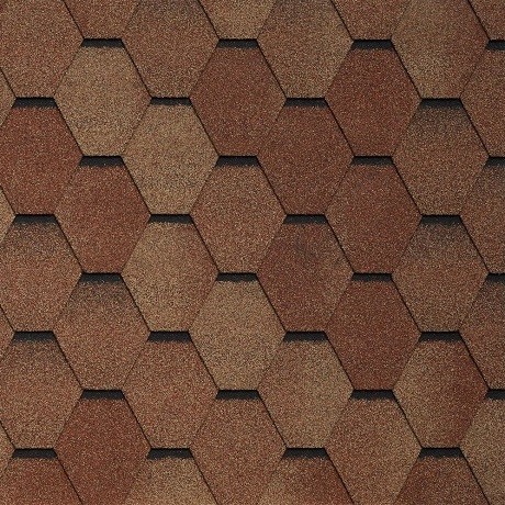 Гибкая черепица Tegola VENETO terracotta 206 купить в Туране
