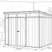 Сарай Артисан 9х7 (279 х 216 см) купить в Туране