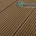 Террасная доска из ДПК  WOODVEX Select Темно-коричневый купить в Туране