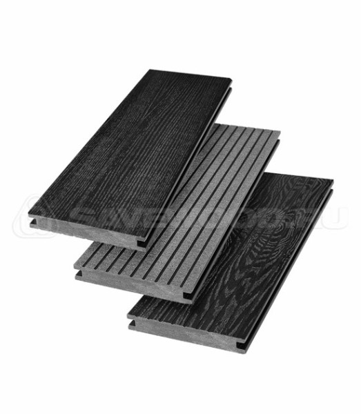 Террасная доска SW Fraxinus (R) полнотелая «SaveWood» Черный купить в Туране