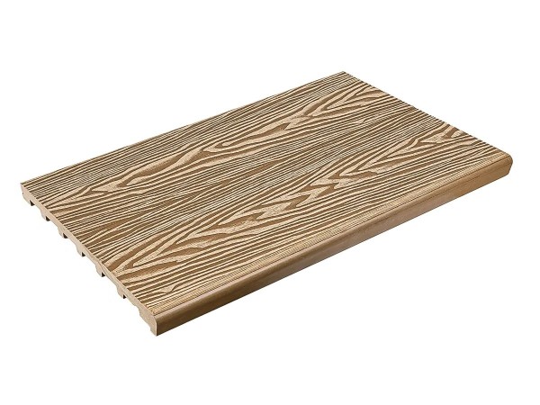 Ступень полнотелая из ДПК Deckart Step 3D Орех купить в Туране