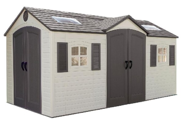 Сарай пластиковый LifeTime 15x8 DD купить в Туране