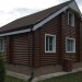 Сайдинг "blockhouse" под бревно, Акриловый Премиум ВН-01, орех тёмный купить в Туране