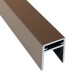 П-профиль Алюминиевый EasyDecking 35x25 Венге купить в Туране