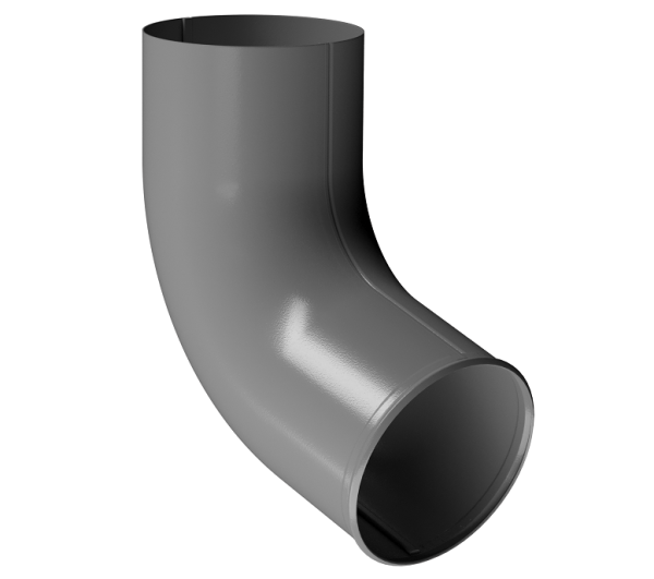 Отвод трубы D90 Döcke STAL PREMIUM Графит, (RAL 7024) купить в Туране
