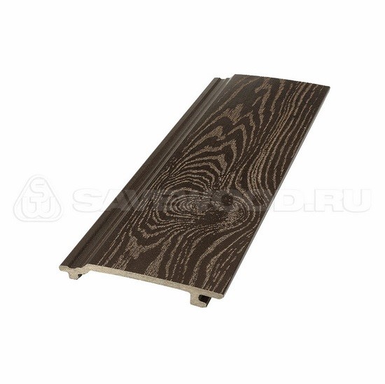 Сайдинг из дпк savewood sw-sorbus тангенциальный распил темно-коричневый купить в Туране