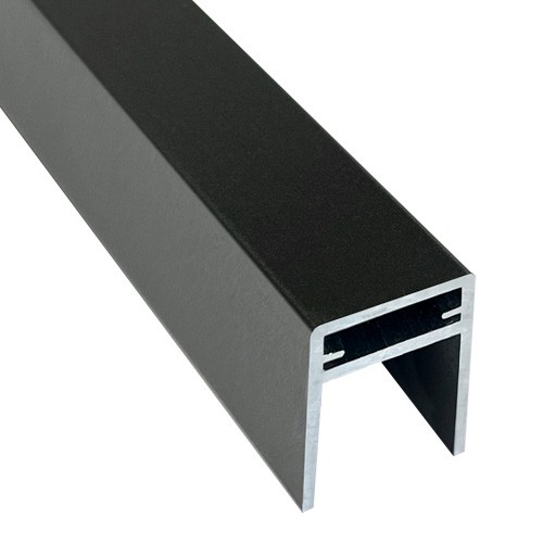 П-профиль Алюминиевый EasyDecking 35x25 Черное дерево купить в Туране
