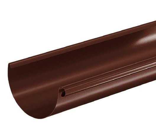 Водосток Aquasistem, система 125x90 - Водосточный желоб 3.00м RAL 8017 Коричневый купить в Туране