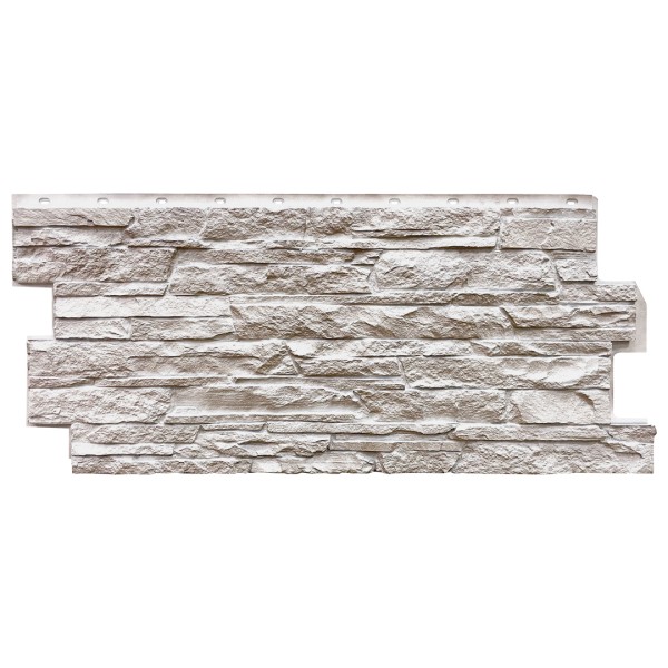 Фасадная панель FineBer, Скала, Мелованный белый купить в Туране