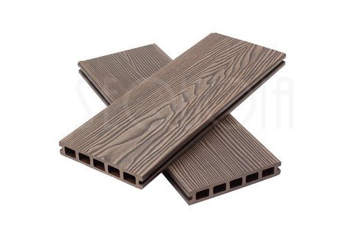 Доска террасная ДПК 3D SEQUOIA DUAL WOOD BROWN купить в Туране