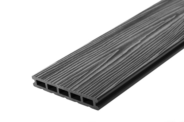 Террасная доска из ДПК RusDecking Unodeck Mogano - Графит купить в Туране
