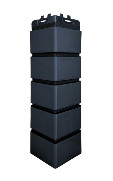 Угол Grand Line клинкерный кирпич ПРЕМИУМ Графит (шов RAL 9005) купить в Туране