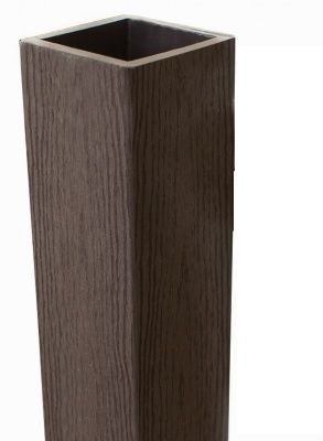 Столб опорный Woodvex Co-Extrusion Венге купить в Туране