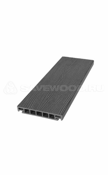 Террасная доска из ДПК SW Salix (S) (R) графит купить в Туране