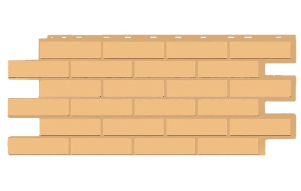 Фасадная панель T-Siding Кирпич Модерн Эко Крем купить в Туране