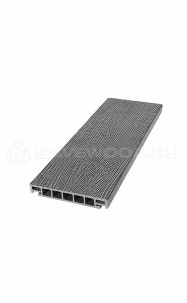 Террасная доска из ДПК SW Salix (S) (R) пепельный купить в Туране
