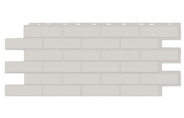 Фасадная панель T-Siding Кирпич Модерн Эко Уайт купить в Туране