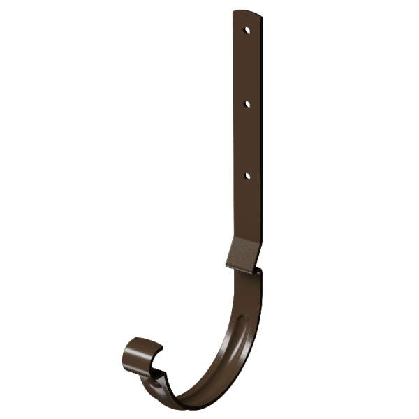 Карнизный крюк длинный D125 Döcke STAL PREMIUM Каштан, (RAL 8017) купить в Туране