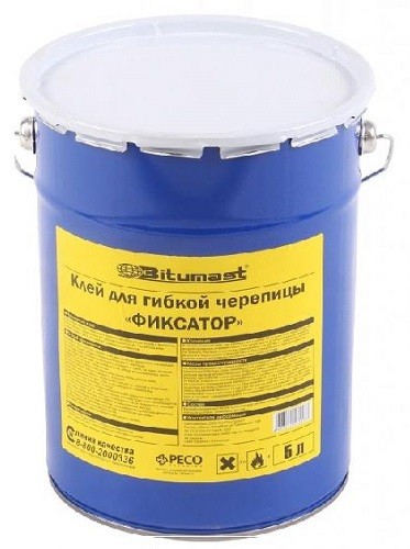 Клей для гибкой черепицы BITUMAST 5 л купить в Туране