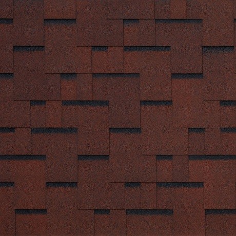 Гибкая черепица Tegola SAN REMO rosso 402 купить в Туране